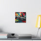 Lamborghini Aventador Canva Art - Luxury Car Wall Decor, Hand-Painted Sports Vehicle, Unique Quality Home Decor Gift, Exclusive Artwork