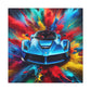 Luxury Ferrari Wall Art Canvas, Supercar Home Decor Painting, Professional Quality Print, Gift for Car Enthusiasts and Collectors