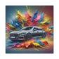 BMW Car Canva Art, Luxury Car Wall Decor, Unique Gift for Car Lovers, High-Quality Print, Home and Office Decoration, Modern Artwork