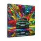 BMW Luxury Car Wall Art, Abstract Canva Painting, Home Decor, Gift for Car Enthusiasts and BMW Lovers, Office Wall Decor