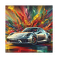 Porsche 911 Artwork, Exquisite Car Canva Painting, Perfect Gift for Luxury Car Enthusiasts and Art Lovers, Wall Decor