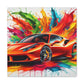 Ferrari Wall Art Canva Painting - Luxury Car Home Decor, Exclusive Italian Supercar, Perfect Gift for Car Enthusiasts and Collectors