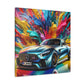 Mercedes AMG Wall Art, Canvas Print, Luxury Car Painting, Perfect for Home Decor, Car Enthusiast Gift, Exclusive Office Art, High Quality