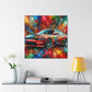 Dodge Charger Wall Art, Car Canva Painting, Automotive Decor, Classic Car Print, Unique Gift for Car Lovers, Garage and Man Cave Addition