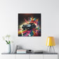 Luxury BMW Car Artwork - Modern Wall Decor Canva Painting - Perfect for Car Enthusiasts, Office, and Home Decoration