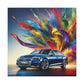 Audi A5 Car Canva Painting, Hand-painted Wall Art, Modern Home Decor, Car Enthusiast Gifts, Perfect for Office and Man Cave Decor