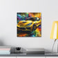 Chevrolet Corvette Wall Art Canva Painting - Perfect Gift for Car Lovers and Corvette Enthusiasts