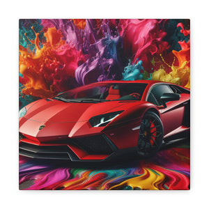 Lamborghini Aventador Canva Art, Large Car Wall Decor, Luxury Sports Vehicle Print, Home Decoration, Gift for Car Enthusiasts