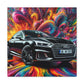 Audi A5 Canvas Painting - Wall Art, Luxury Car Print, Home Office Decor, Gift for Car Enthusiasts and Audi Lovers