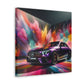 Mercedes AMG Wall Art, Handcrafted Canva Painting - Perfect for Auto Enthusiast, Car Decor, Man Cave, Home Office