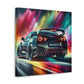 Nissan GT-R Canva, Handpainted Wall Art, Sports Car Enthusiast Gift, Home Decor, Premium Quality Canvas, Unique Artwork for Man Cave