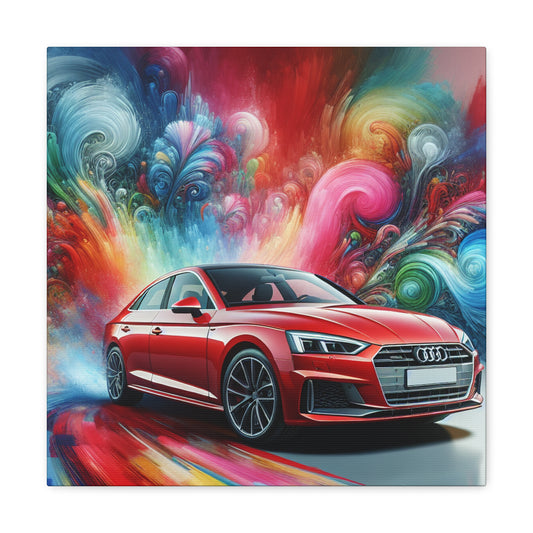 Audi A5 Wall Art, Luxury Car Canva Painting, Automotive Decor, Unique Gift for Car Enthusiast, High Quality Print, Home or Office Decor