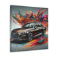 Audi A5 Car Artwork - Large Modern Wall Decor, Luxury Car Canva Painting, Unique Gift for Auto Enthusiast and Car Lovers