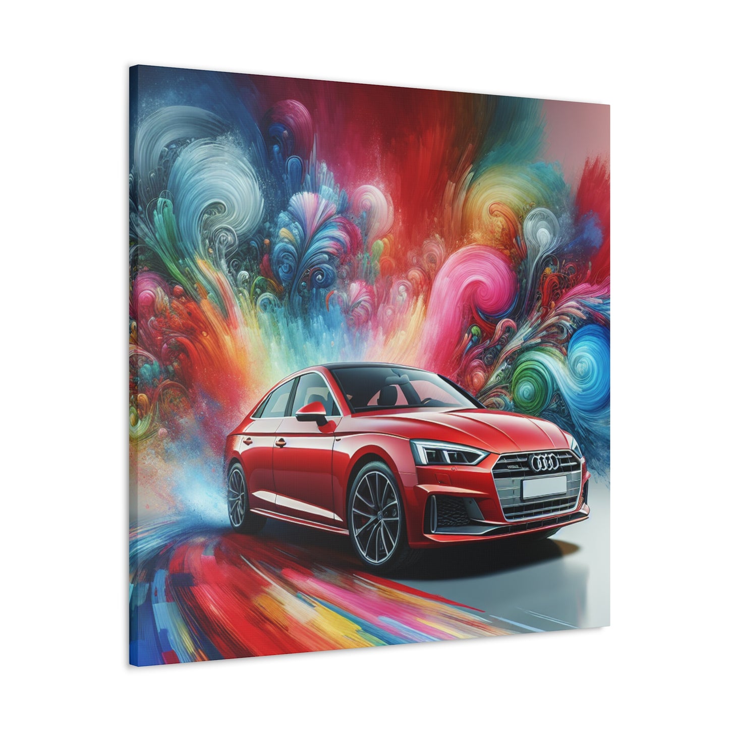 Audi A5 Wall Art, Luxury Car Canva Painting, Automotive Decor, Unique Gift for Car Enthusiast, High Quality Print, Home or Office Decor