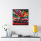 Vintage Dodge Charger Wall Art, Classic Car Canvas Painting, Automobile Decor, Perfect Gift for Car Enthusiasts and Collector's Item