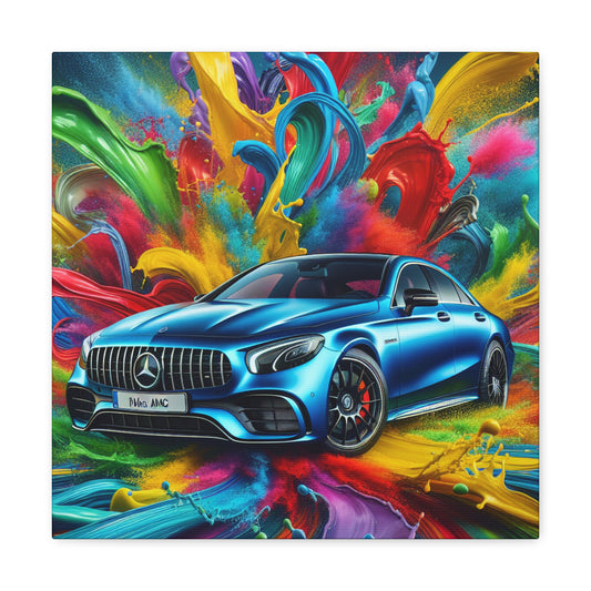 Mercedes AMG Wall Art, Luxury Car Canva Painting, Home Decor for Automobile Enthusiast, Personalizable Gift for Car Lovers