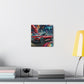 Audi A5 Car Art, Modern Canva Painting, Wall Decor for Car Lovers, Unique Gift, Home and Office Decoration, Auto Theme Artwork