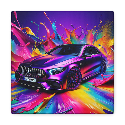 Mercedes AMG Wall Art Canva Painting - Luxury Home Decor, Automotive Art, Car Print, Gift for Car Enthusiast, High-Quality Reproduction