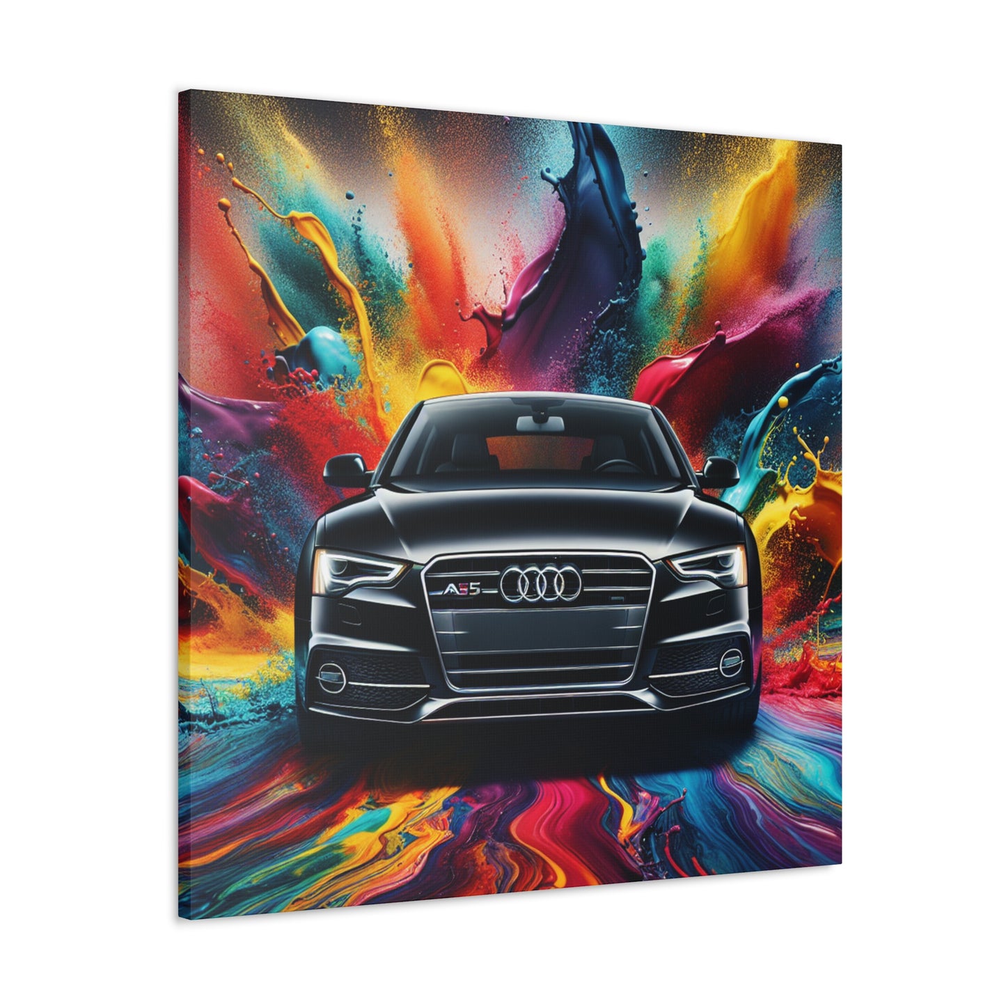 Audi A5 Wall Art Canva Painting - Premium Car Decor, Modern Home and Office Decoration, Unique Gift for Audi Lovers