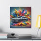 BMW Car Canva Art, Luxury Car Wall Decor, Unique Gift for Car Lovers, High-Quality Print, Home and Office Decoration, Modern Artwork