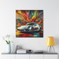 Porsche 911 Artwork, Exquisite Car Canva Painting, Perfect Gift for Luxury Car Enthusiasts and Art Lovers, Wall Decor