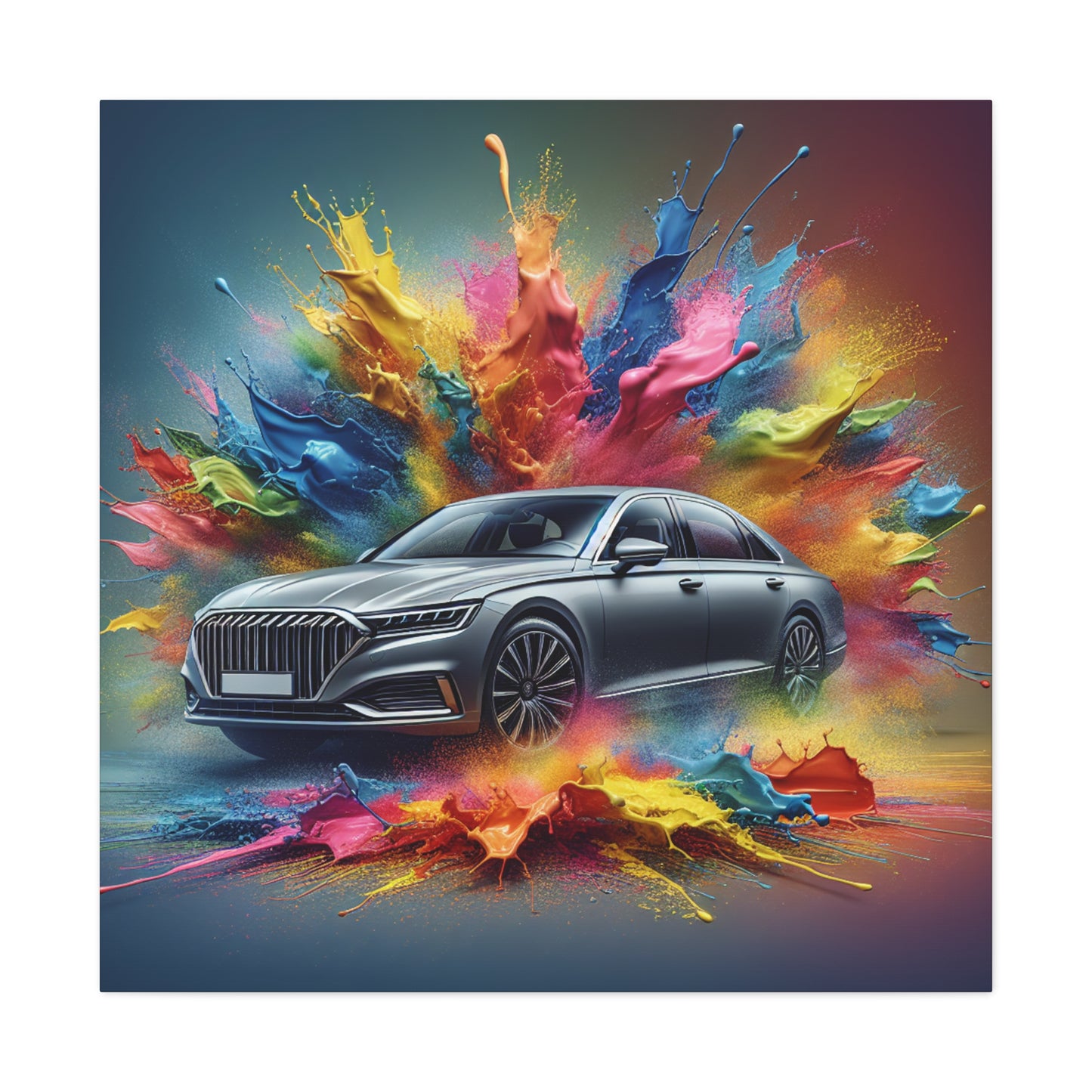 BMW Car Canva Art, Luxury Car Wall Decor, Unique Gift for Car Lovers, High-Quality Print, Home and Office Decoration, Modern Artwork