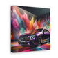 Mercedes AMG Wall Art, Handcrafted Canva Painting - Perfect for Auto Enthusiast, Car Decor, Man Cave, Home Office