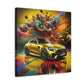 Mercedes AMG Wall Art Canva - Luxury Car Print, Modern Home Decor, Car Enthusiast Gift, Automotive Fine Art, Contemporary Painting