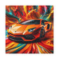 Lamborghini Aventador Wall Art, High-End Luxury Car Canva Painting, Home Decor, Perfect Gift for Car Enthusiasts and Collectors