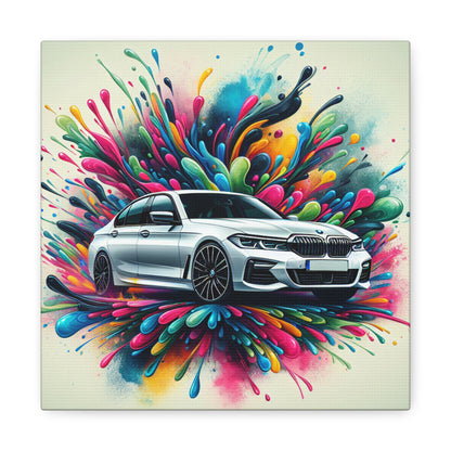 BMW Luxury Car Wall Art, Canva Prints for Home Decor, Modern Painting for Car Lovers & Office, Gift for Men and Automobile Enthusiasts