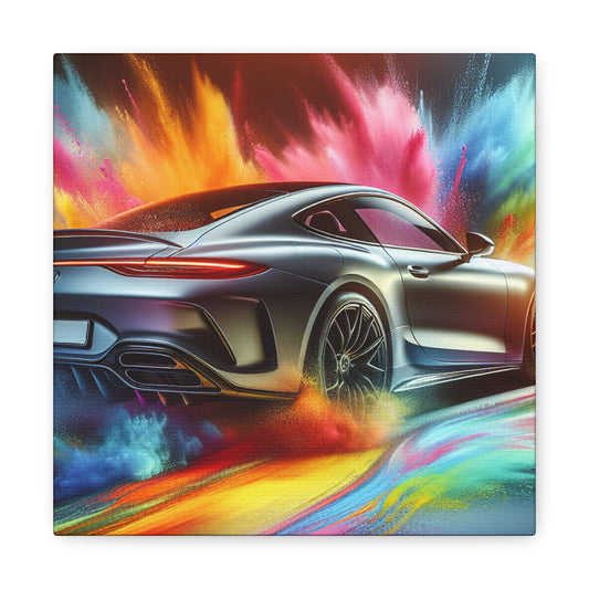 BMW Wall Art Canva Painting, Luxury Car Wall Decor, Automobile Lover Gift, Home Garage Decoration, Modern Art, Auto Enthusiast Print