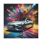 Audi A5 Canva Painting - High-Quality Wall Art for Car Enthusiasts, Perfect Mens Gift, Unique Home Decor