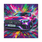 Luxurious Mercedes AMG Wall Art, High Quality Canvas Painting, Modern Home Decor, Unique Gift for Car Lovers, Edgy Office Artwork