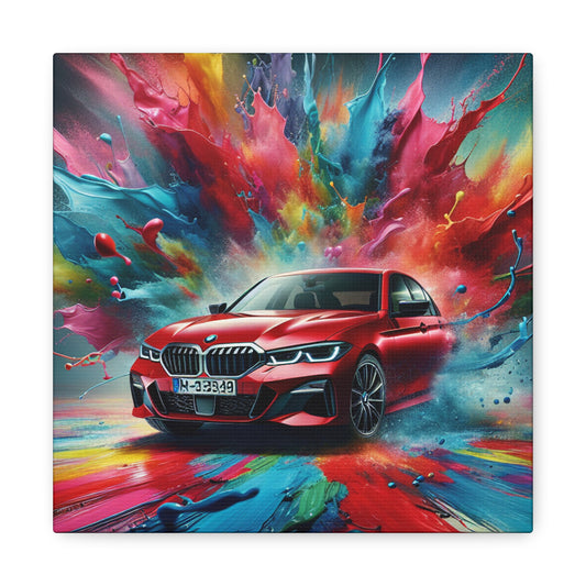 BMW Car Wall Art, Luxury Vehicle Canva Painting, Stylish Home Decor, Modern Artwork, Car Enthusiast, Collector, BMW Lover Gift, High Quality Print