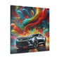 Chevrolet Camaro Canva Painting, Perfect Decor for Man Cave, High-Quality Car Artwork, Unique Gift for Classic Car Lovers and Collectors