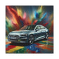 Audi A5 Wall Art Canva - Modern Home Decor, Office Décor, Luxury Sports Car Painting, Gift for Car Lovers and Enthusiasts