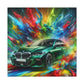 BMW Wall Art Canvas Painting - Luxury Car Print, Home Decor, Automotive Artwork, Perfect for Car Lovers and Enthusiasts