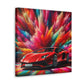 Lamborghini Aventador Canva Art, Exotic Car Wall Decor, Modern Sports Car Canva Painting, Perfect Gift for Car Enthusiasts, Home and Office