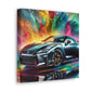 Premium Nissan GT-R Wall Art, Framed Canva, Large Car Print Paintings, Perfect Gift for Car Enthusiasts and Home Decor