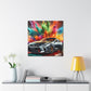 Nissan GT-R Canva Wall Art, Modern Sports Car Painting, Perfect Gift, Home or Office Decor, Auto Enthusiast Must-Have, Car Artwork