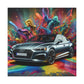 Audi A5 Luxury Car Wall Art, High-Quality Canva Painting, Office Decor, Motorsport Enthusiast Gift, Automotive Print