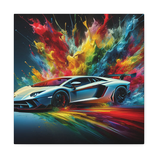 Luxury Lamborghini Aventador Wall Art Canva - Perfect for Car Enthusiasts and Home Decor - High-Quality Print