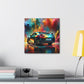 Nissan GT-R Car Canva Painting - Modern Wall Art Decor for Automotive Enthusiasts, Vehicle Inspired Home Decor, Unique Car Lover's Gift