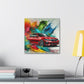 BMW Luxury Car Canva Painting - Wall Art for Car Lovers - Modern Home Office Decor - Auto Enthusiasts Gift Idea - Unique Man Cave Item