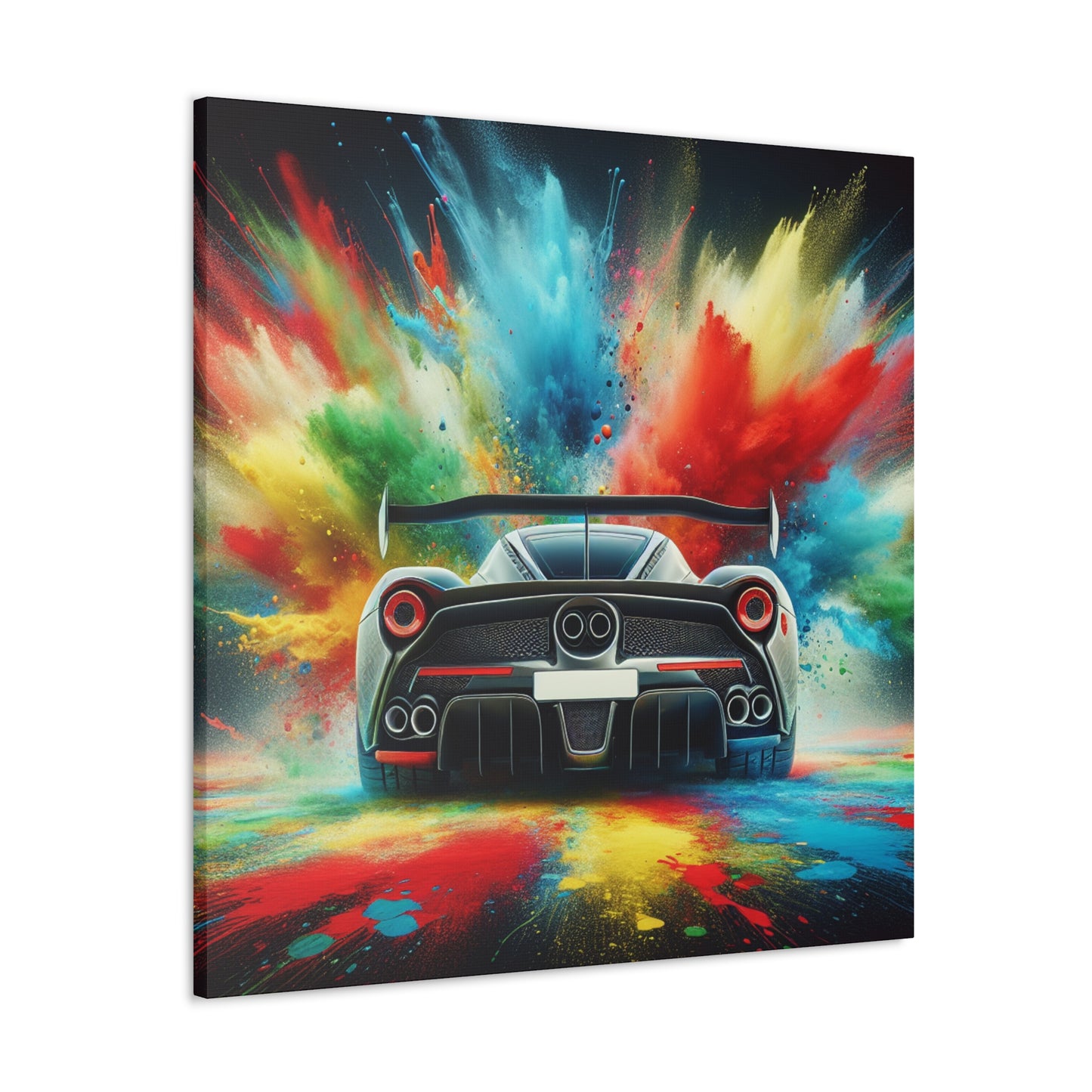 Nissan GT-R Canva Painting, Luxury Sports Car Wall Art, High-Quality Home Decor, Perfect Gift for Car Lovers and Enthusiasts