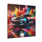 Chevrolet Camaro Wall Art Canva Painting, Car Enthusiast Decor, Muscle Car Print, Home Office Garage Decor, Automobile Artwork, Classic Car