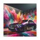 Mercedes AMG Wall Art, Handcrafted Canva Painting - Perfect for Auto Enthusiast, Car Decor, Man Cave, Home Office