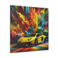 Lamborghini Aventador Canva Wall Art, Luxurious Car Painting, Home Decor, Office Decor, Unique Gift for Car Enthusiasts and Collectors