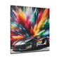 Lamborghini Aventador Canva Painting, Large Wall Art, Luxury Car Artwork, Modern Home Decor, Unique Gift for Car Lovers and Enthusiasts