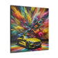 Mercedes AMG Wall Art Canva Painting, Luxury Car Artwork, Home Decor, Perfect Gift for Car Lovers and Enthusiasts, Auto Racing Decor